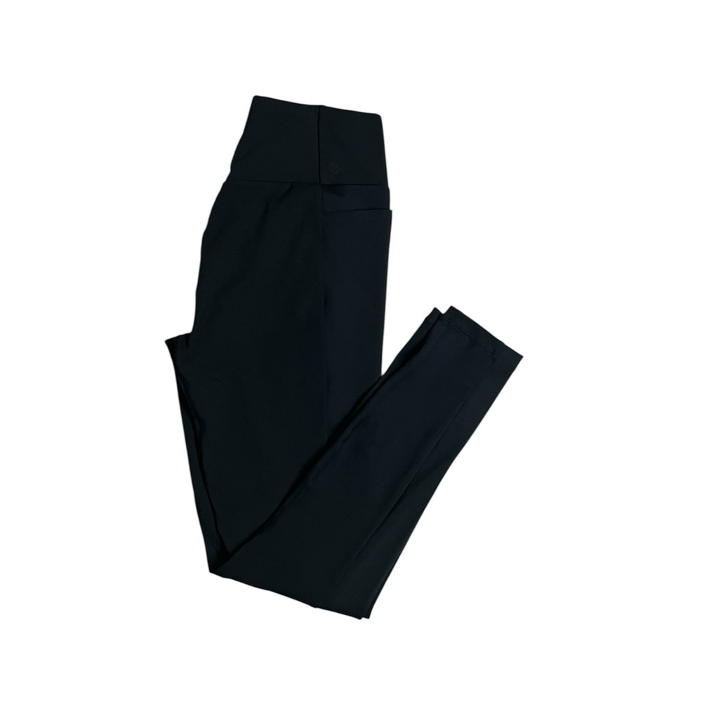 Honeylove Womens Medium Black High Rise Pocket Compression Leggings Stretch